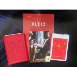 Мини-парфюм в кожаном чехле Y.S.Laurent Paris 20ml